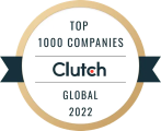 Clutch - Top 1000 Companies Global 2022 Batch Logo